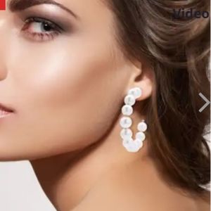 NEW FAUX PEARL EARRINGS